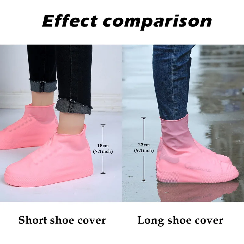 レインブーツ防水靴カバーシリコーンユニセックス靴プロテクター - Sneaker Protector のレビューと価格