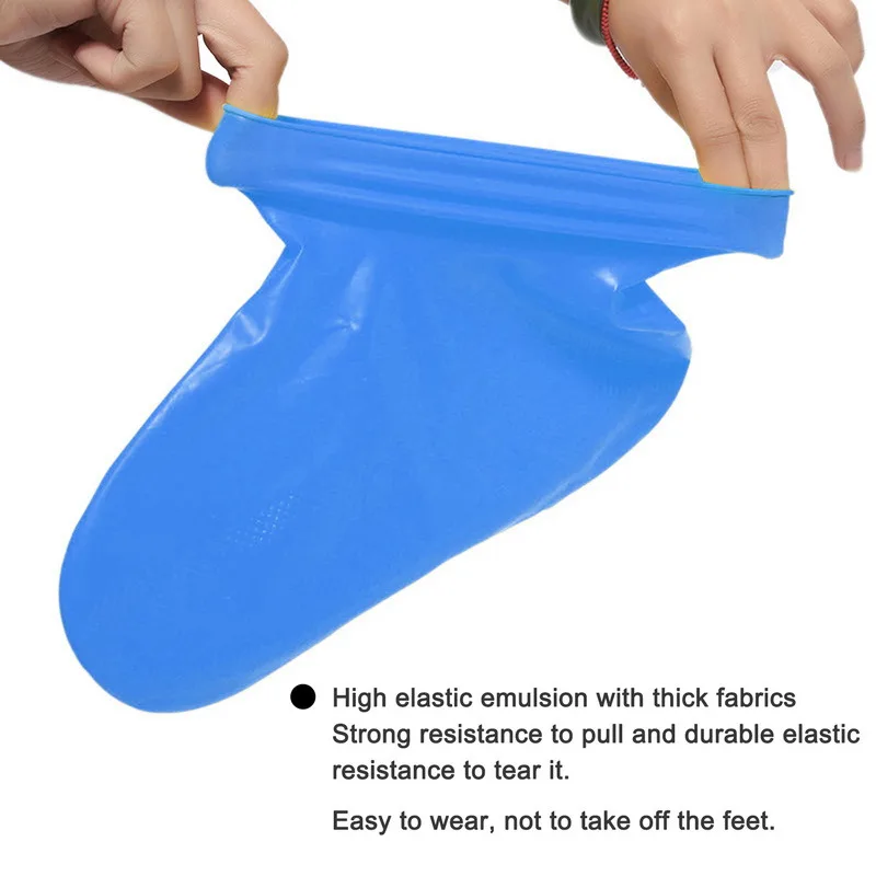 レインブーツ防水靴カバーシリコーンユニセックス靴プロテクター - Sneaker Protector のレビューと価格